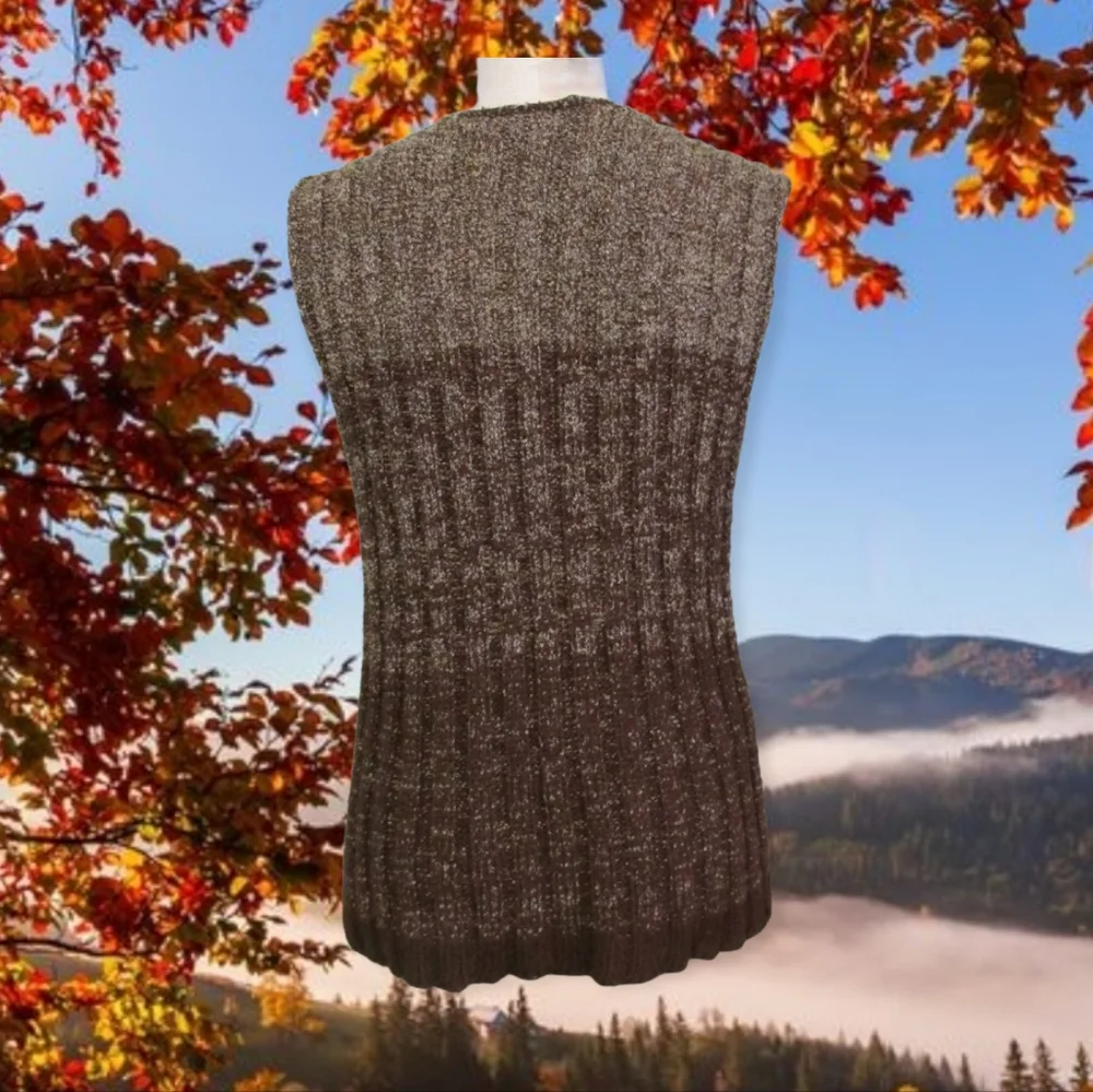 Vintage Rustic Sweater Vest